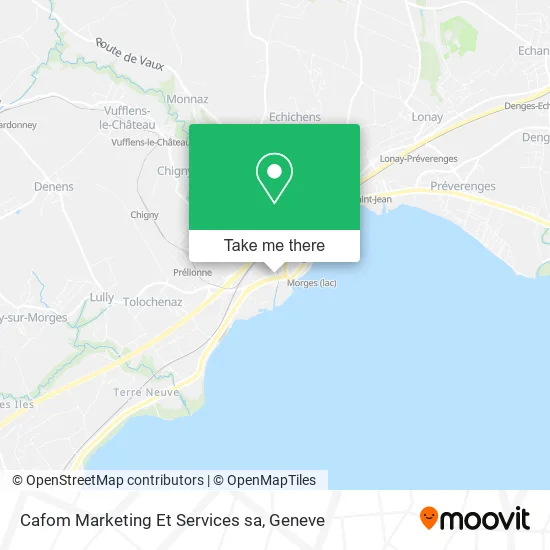 Cafom Marketing Et Services sa map