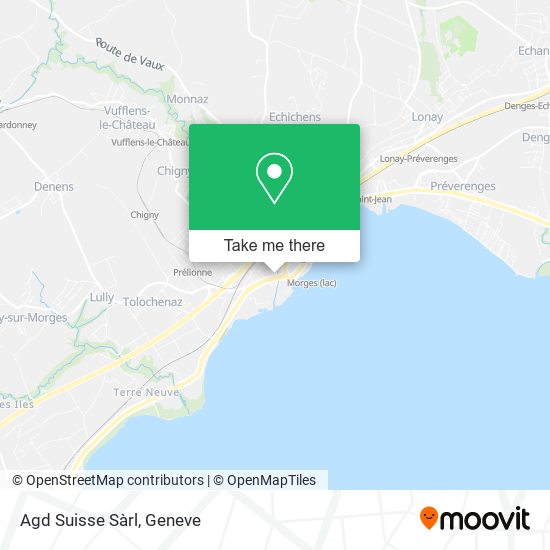 Agd Suisse Sàrl map