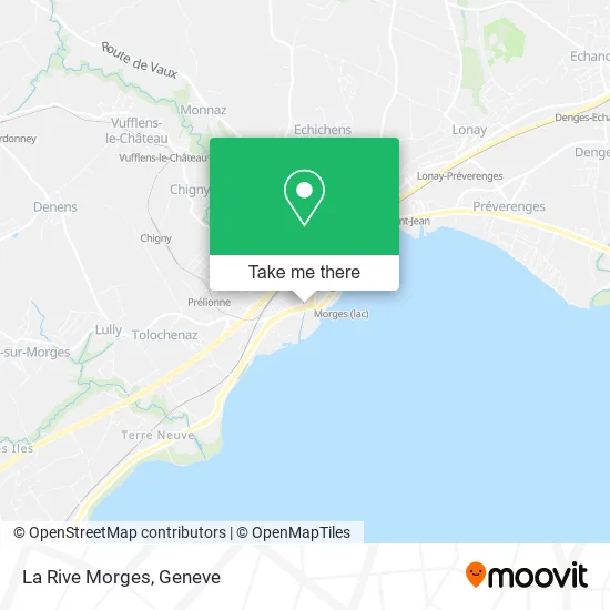 La Rive Morges map
