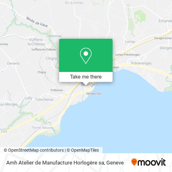 Amh Atelier de Manufacture Horlogère sa map