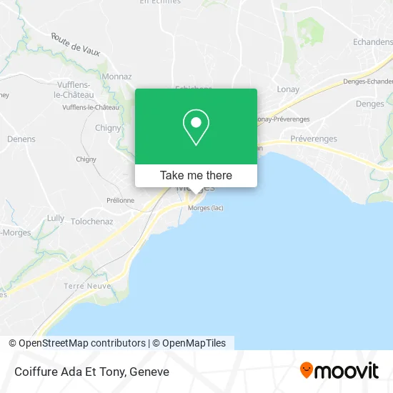 Coiffure Ada Et Tony map