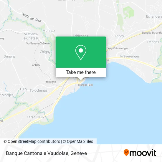 Banque Cantonale Vaudoise map