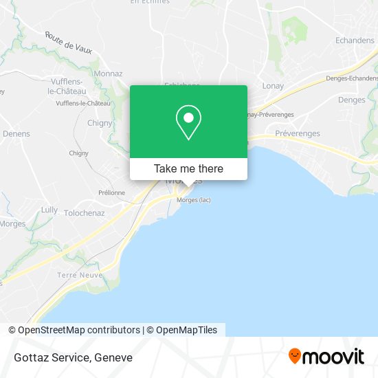 Gottaz Service map