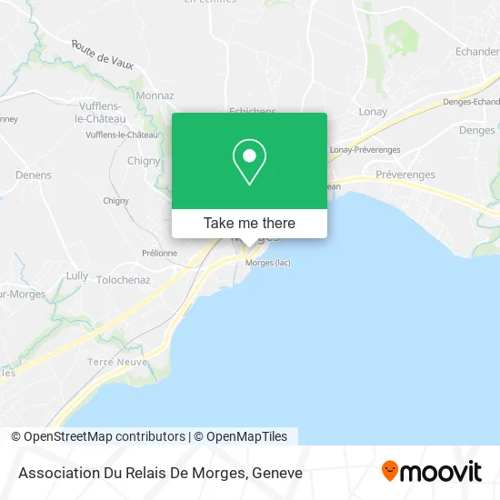 Association Du Relais De Morges map