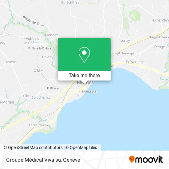 Groupe Médical Viva sa map