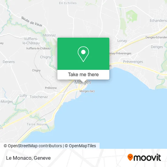 Le Monaco map