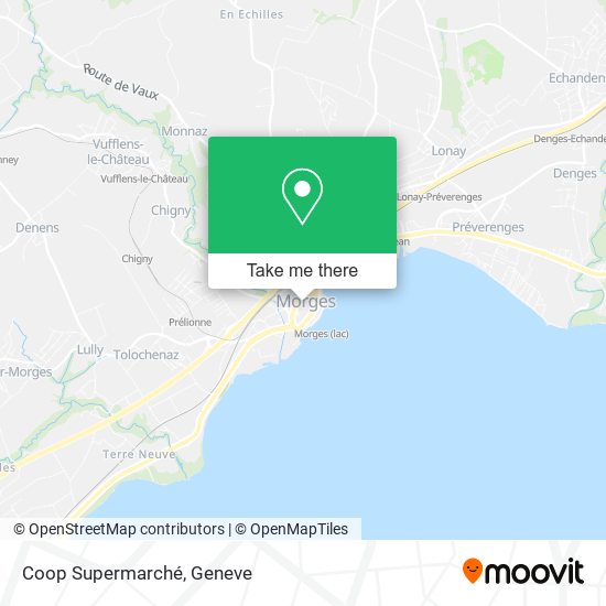 Coop Supermarché map