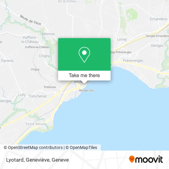 Lyotard, Geneviève map