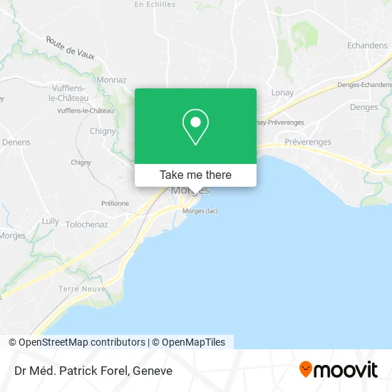 Dr Méd. Patrick Forel map