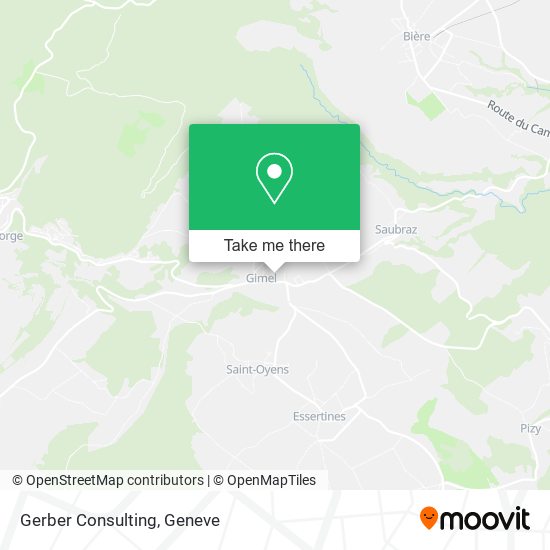 Gerber Consulting map