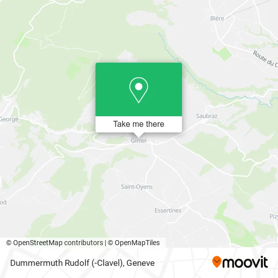 Dummermuth Rudolf (-Clavel) map
