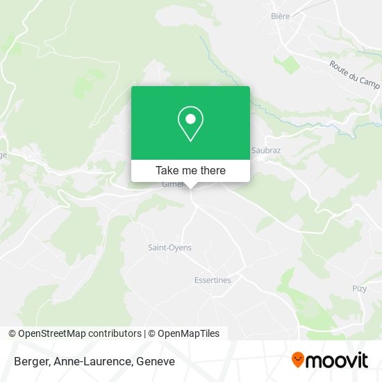 Berger, Anne-Laurence map