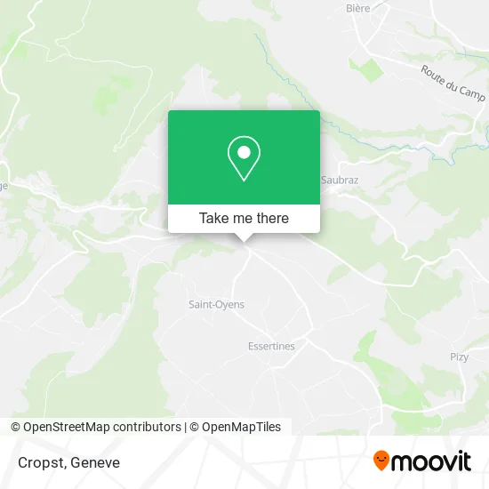 Cropst map
