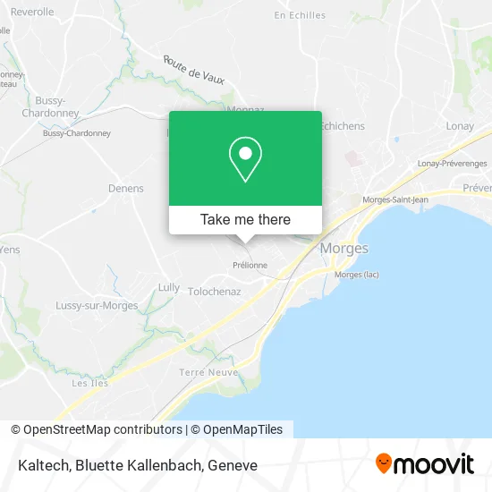 Kaltech, Bluette Kallenbach map