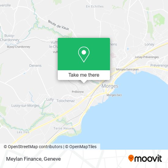 Meylan Finance map