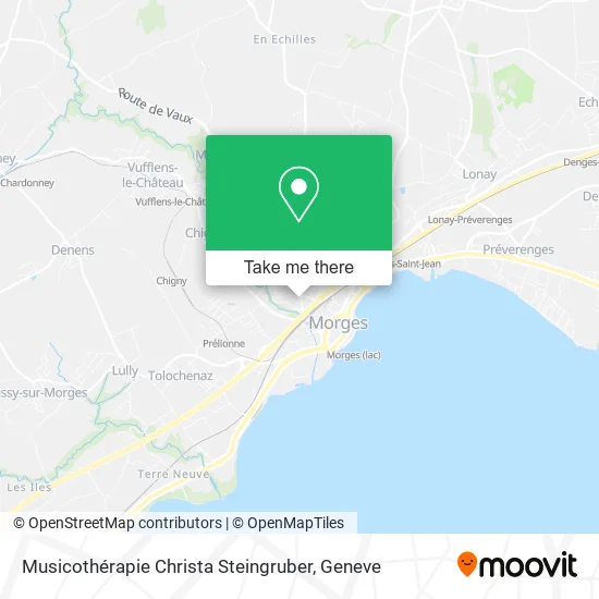 Musicothérapie Christa Steingruber map