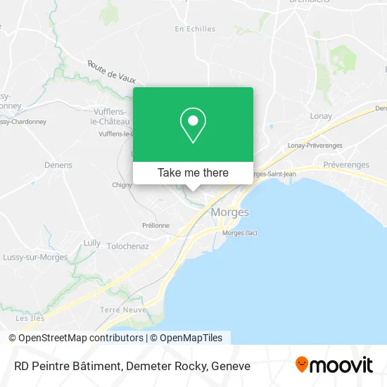 RD Peintre Bâtiment, Demeter Rocky map