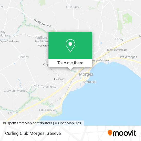 Curling Club Morges map