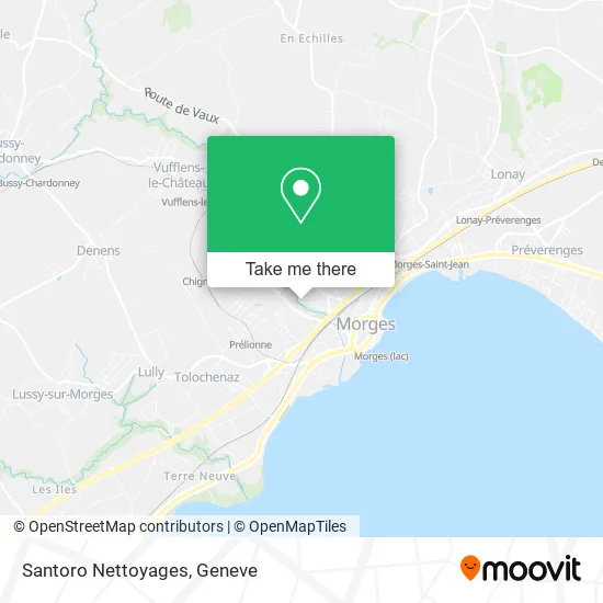 Santoro Nettoyages map