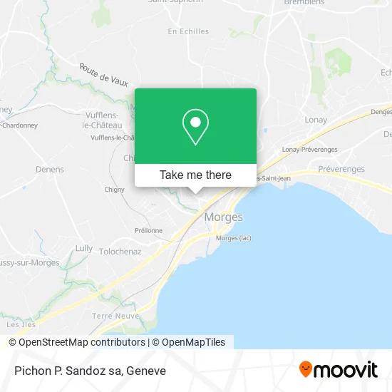 Pichon P. Sandoz sa map