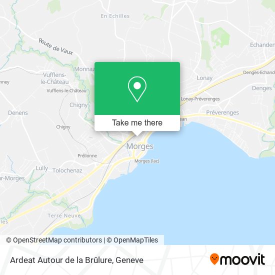 Ardeat Autour de la Brûlure map