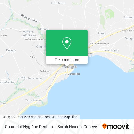 Cabinet d'Hygiène Dentaire - Sarah Nissen map