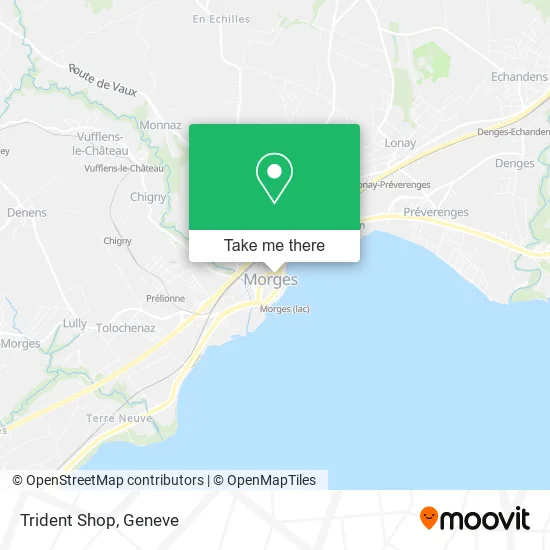 Trident Shop map