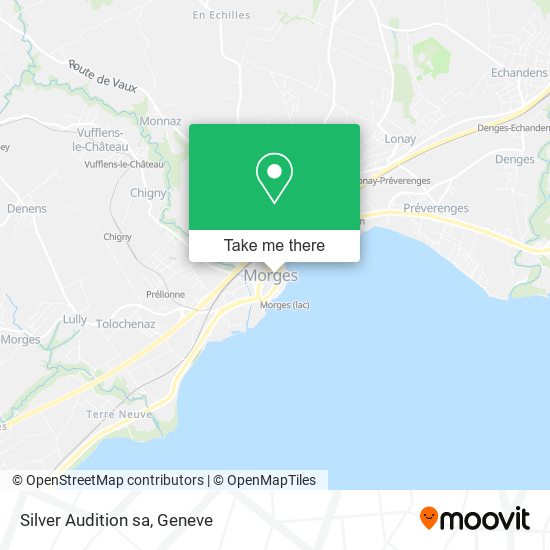 Silver Audition sa map