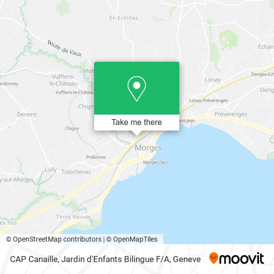 CAP Canaille, Jardin d'Enfants Bilingue F / A map