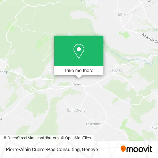 Pierre-Alain Cuerel-Pac Consulting map