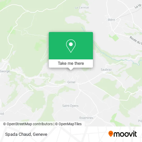 Spada Chaud map