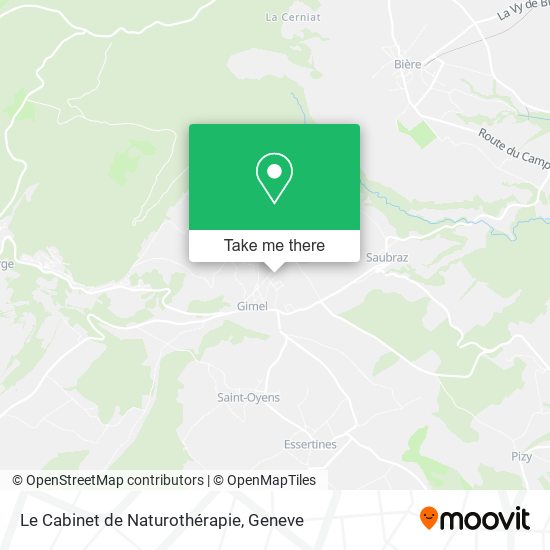 Le Cabinet de Naturothérapie map