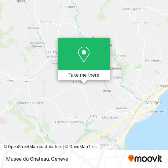 Musee du Chateau map