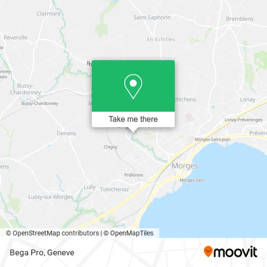 Bega Pro map