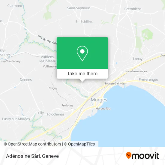 Adénosine Sàrl map