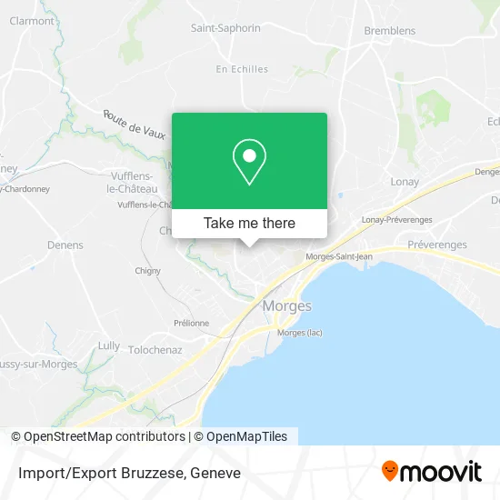 Import/Export Bruzzese map