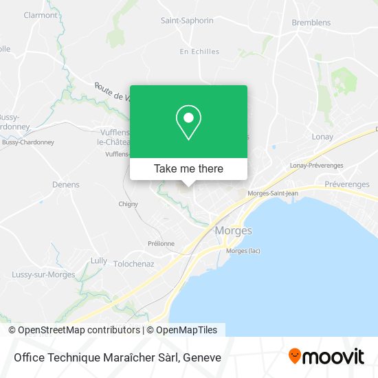Office Technique Maraîcher Sàrl map