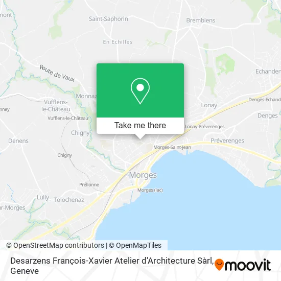 Desarzens François-Xavier Atelier d'Architecture Sàrl map