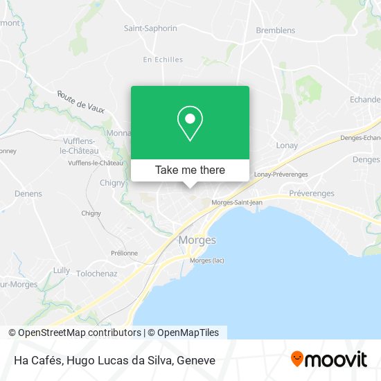 Ha Cafés, Hugo Lucas da Silva map