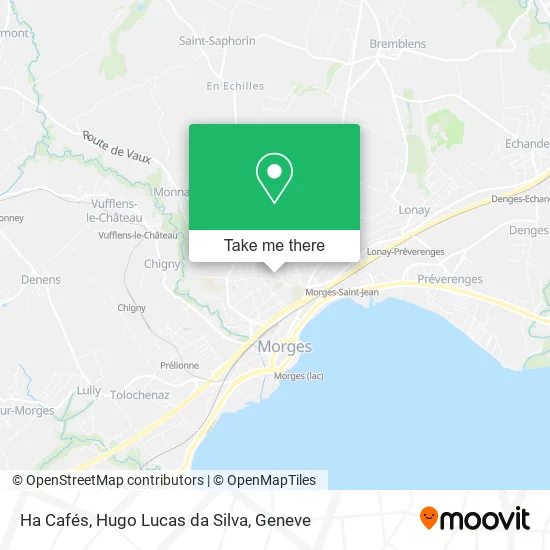 Ha Cafés, Hugo Lucas da Silva map