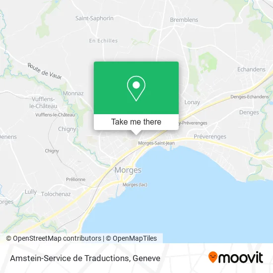 Amstein-Service de Traductions map