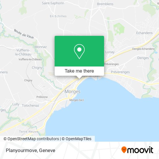 Planyourmove map