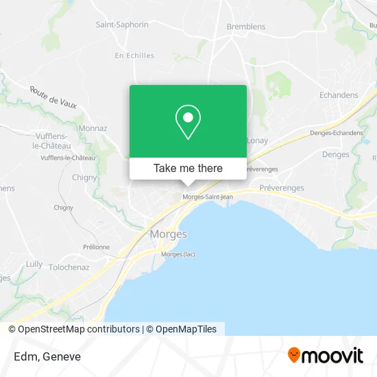 Edm map