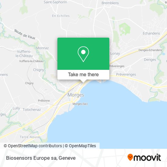 Biosensors Europe sa map