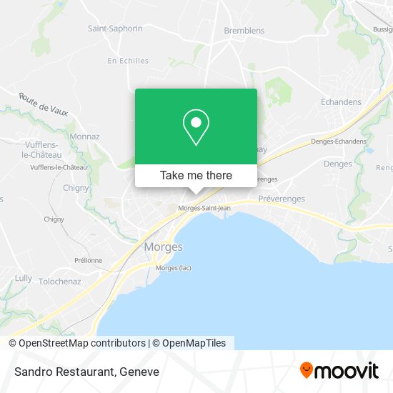 Sandro Restaurant map