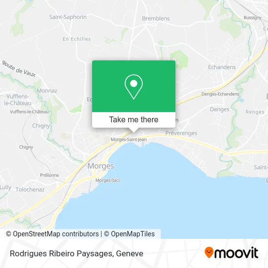 Rodrigues Ribeiro Paysages map