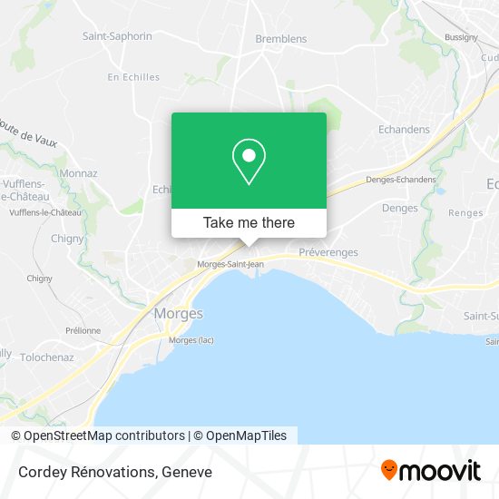 Cordey Rénovations map
