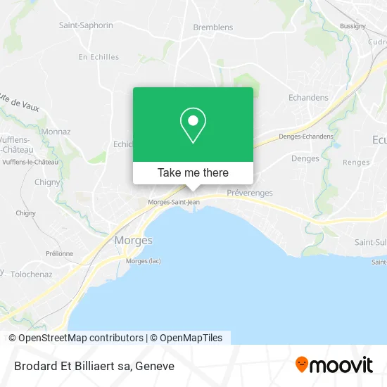 Brodard Et Billiaert sa map