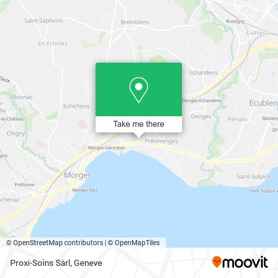 Proxi-Soins Sàrl map