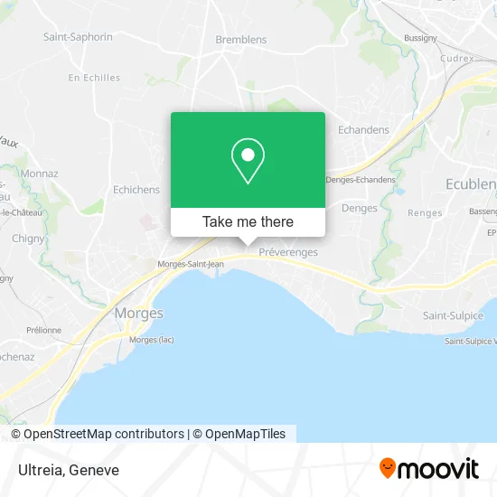 Ultreia map